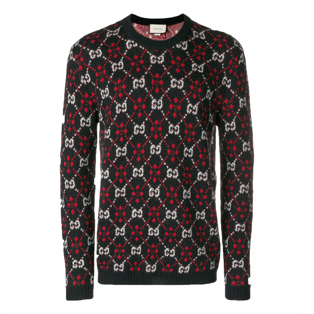 black gucci jumper