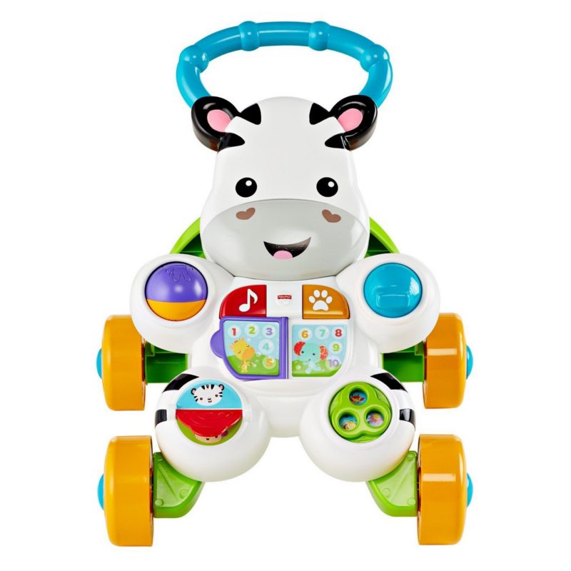 Buy Baby Walker Fisher-price Zebra Dpl54 Elkor - Andador Fisher Price Zebra (800x800), Png Download