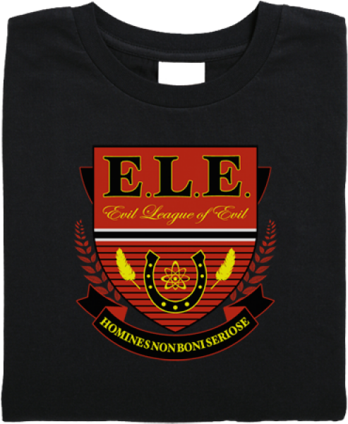 Horrible Evil League Of Evil Women's T-shirt - Evil League Of Evil (600x600), Png Download
