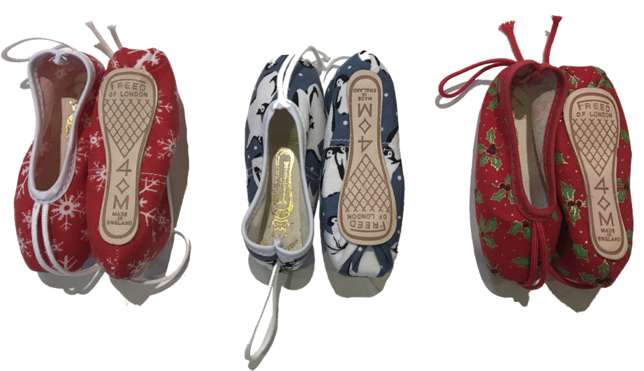Freed Christmas Miniature Pointe Shoes - Backpack (1024x768), Png Download