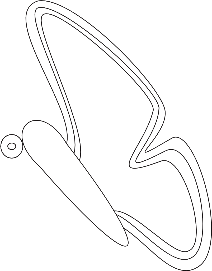 Butterfly Co Clipartist - Line Art (999x1053), Png Download