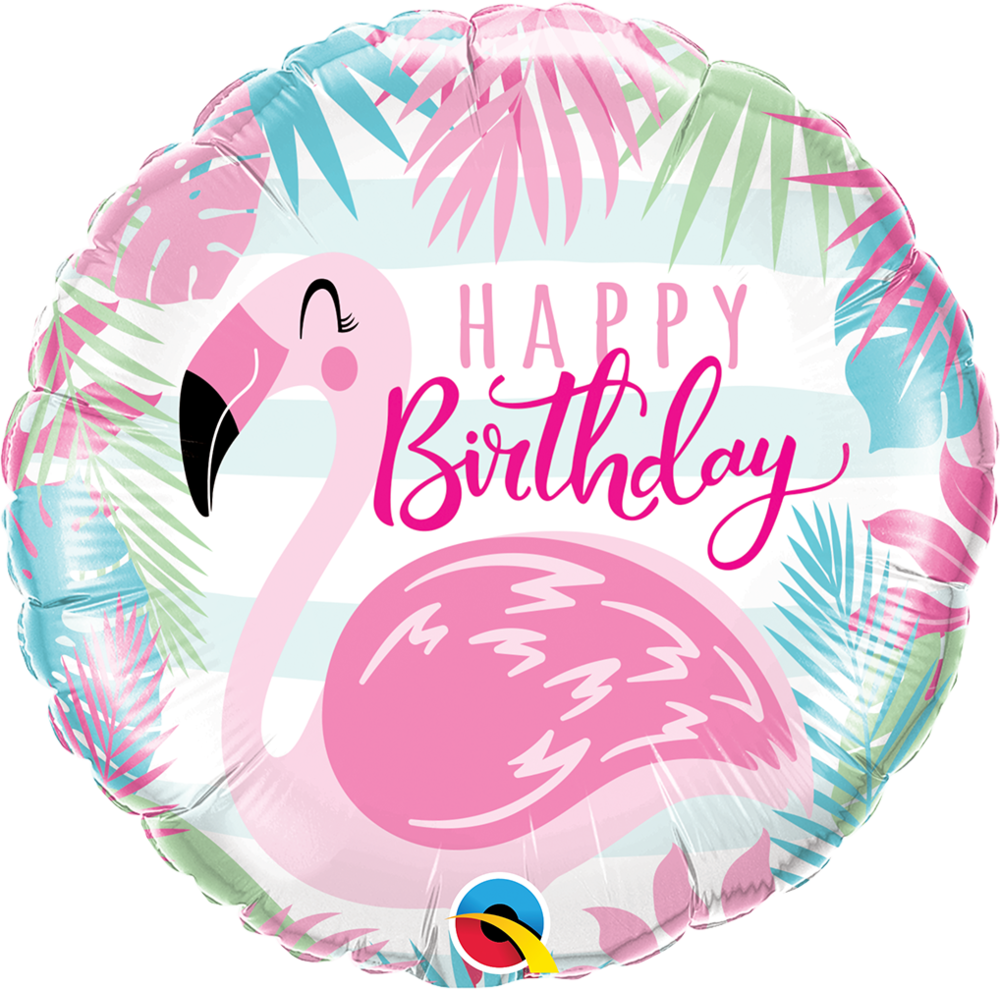 Pink Flamingo Birthday - Happy Birthday Flamingo (1000x989), Png Download