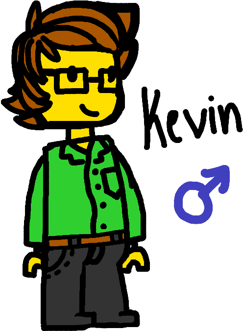 The Lego Movie Clipart Drawing - Lego Kevin (536x727), Png Download