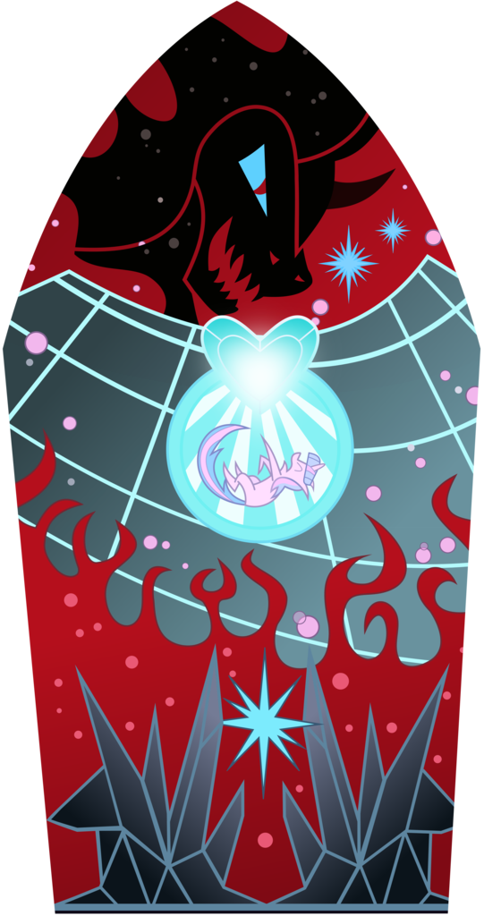 Artist Kysss Bad End King Sombra - Twilight Sparkle Bad End (541x1024), Png Download