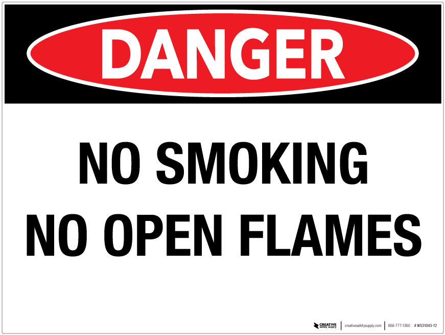 No Smoking - Sign (871x655), Png Download