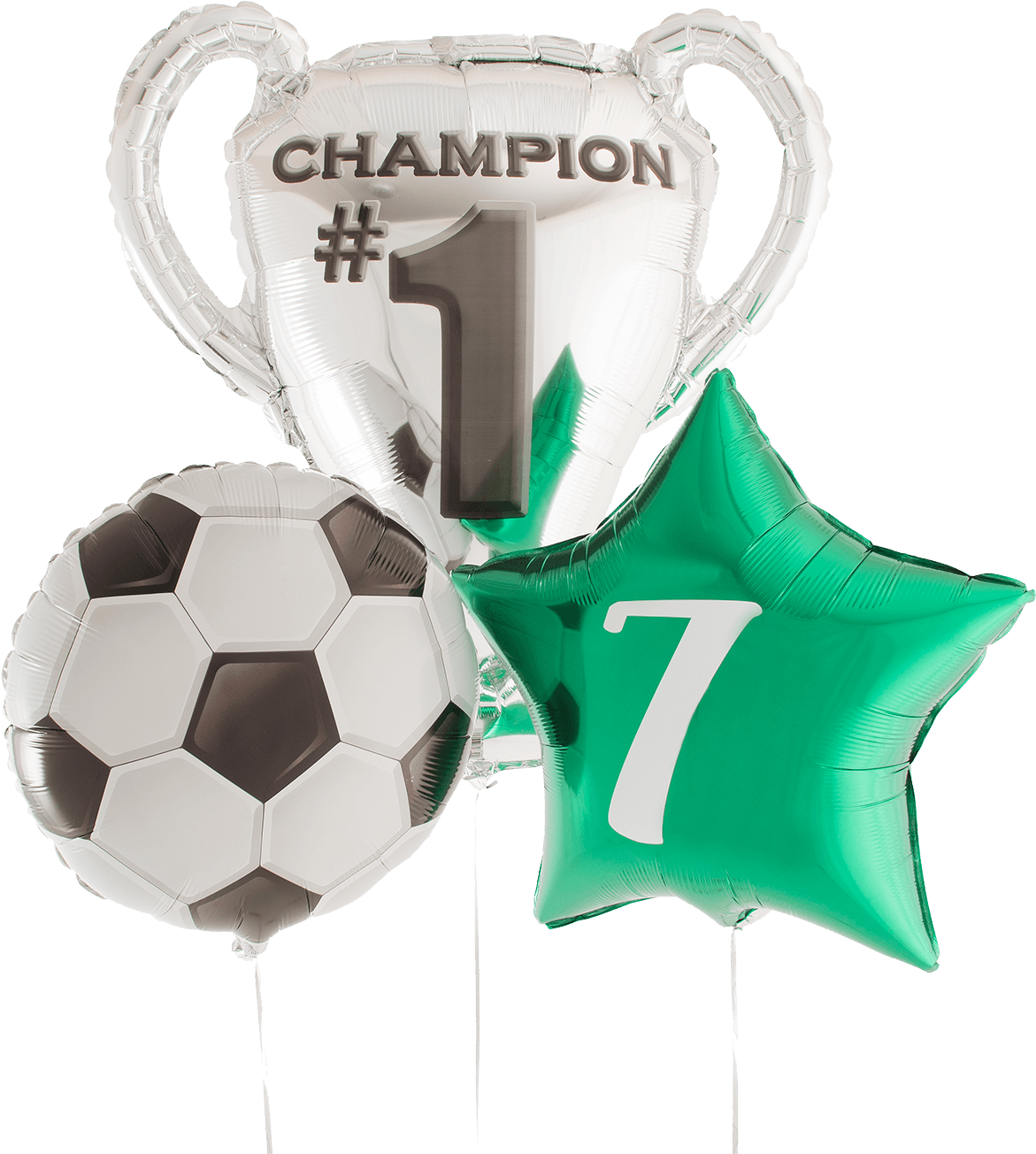 Football Trophy Bunch - Soccer Ball (1400x1400), Png Download