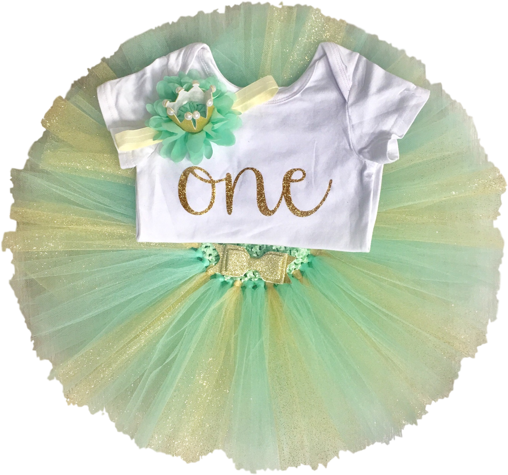 Glitter Glam Collection 1st & 2nd Birthday Outfits - Ballet Tutu (1920x1920), Png Download
