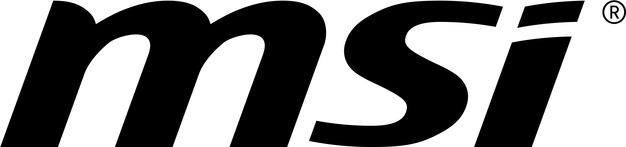 Msi Logo Png - Msi (2500x1000), Png Download