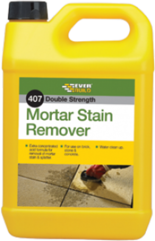 Everbuild 407 Mortar Stain Remover 5 Litre (1120x1120), Png Download