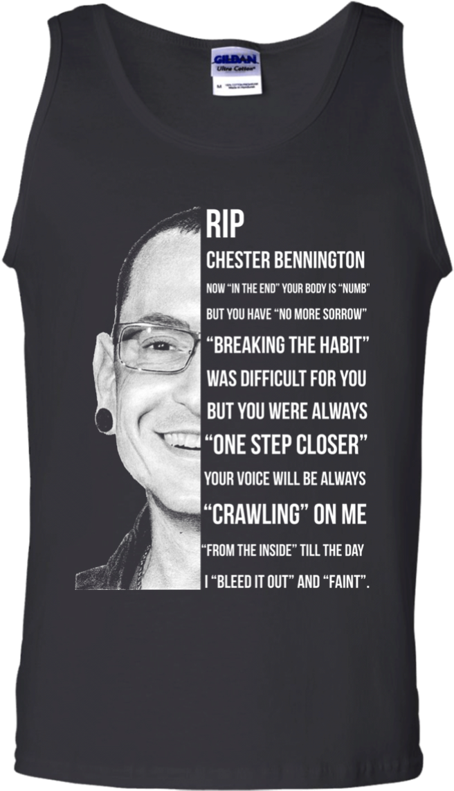 Rip Chester Bennington Shirts Now "in The End" Your - Linkin Park Chester T Shirt (1155x1155), Png Download