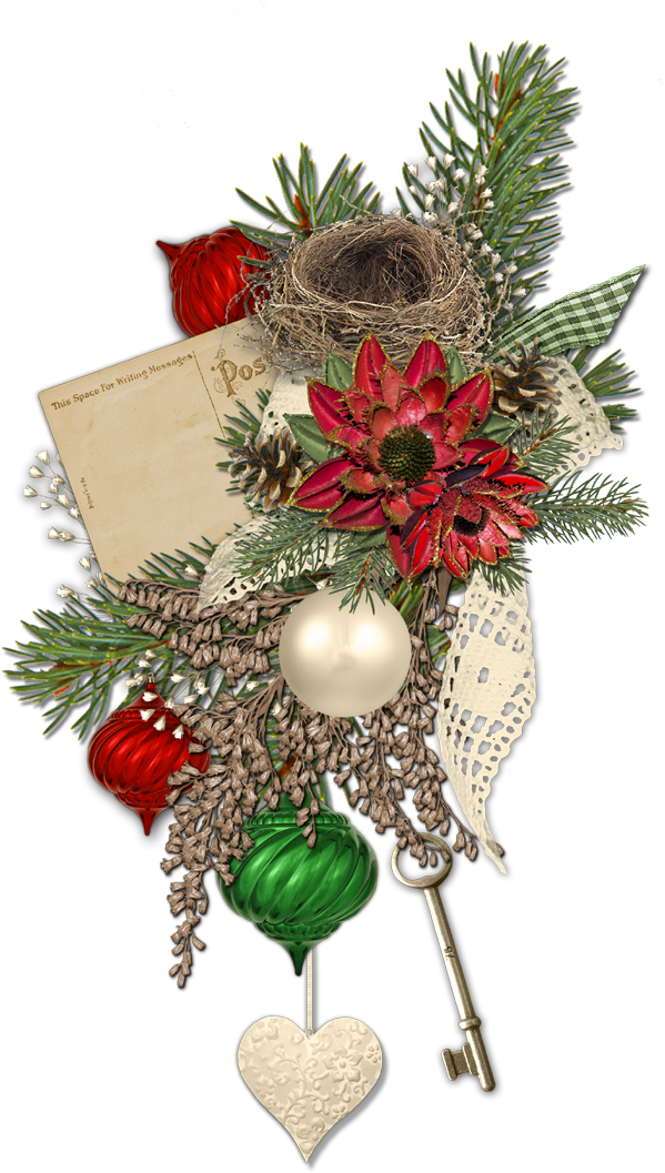 Find Everything From Scrapbook Elements, Papers, Quickpages, - Free Digital Christmas Scrap (600x1112), Png Download