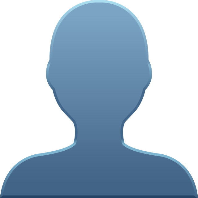 Man Emoji - Unknown - Силуэт Человека (640x640), Png Download
