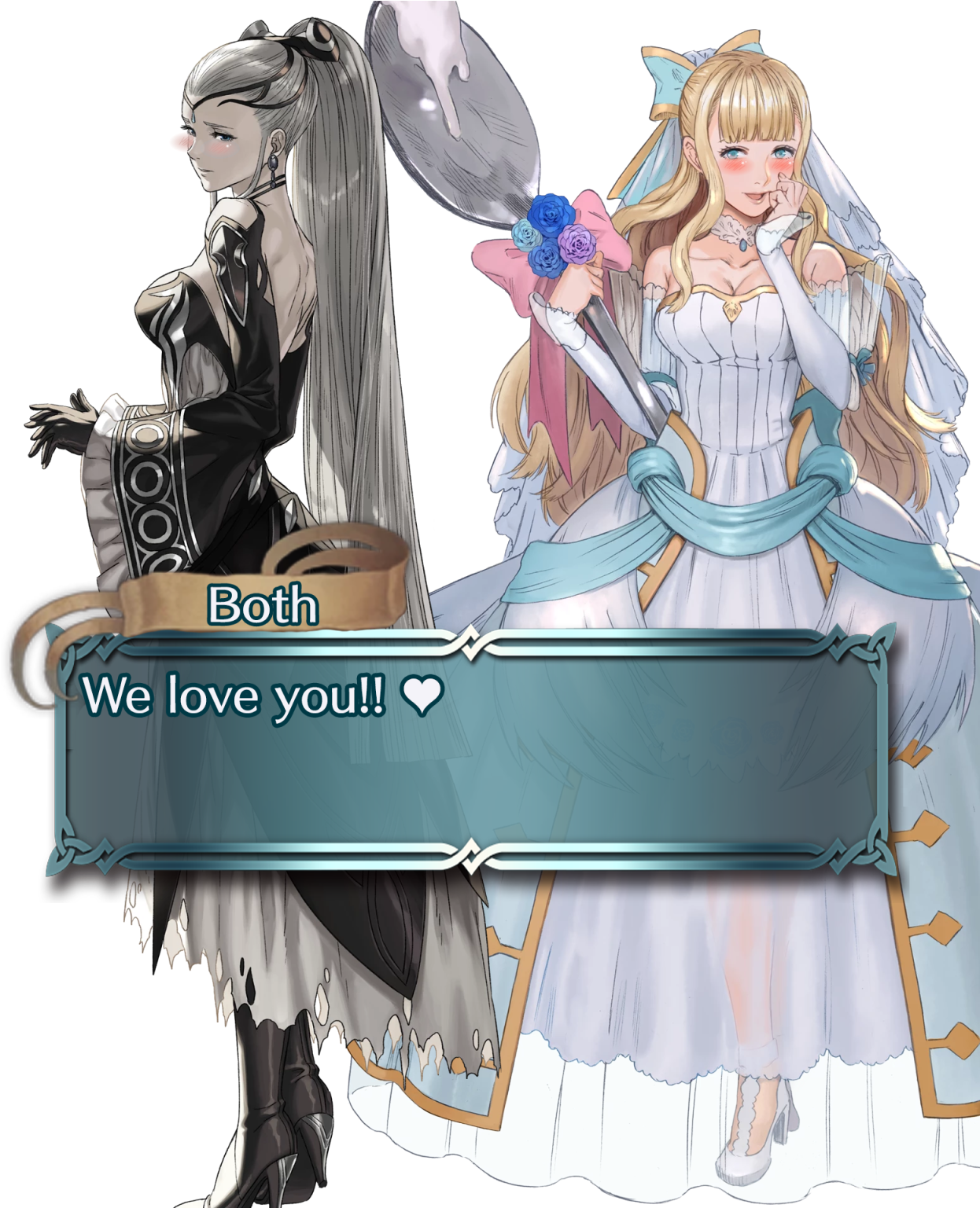 Can We Get Charlotte And Eir Saying “we Love You ” - Fire Emblem Heroes Eir (1280x1536), Png Download