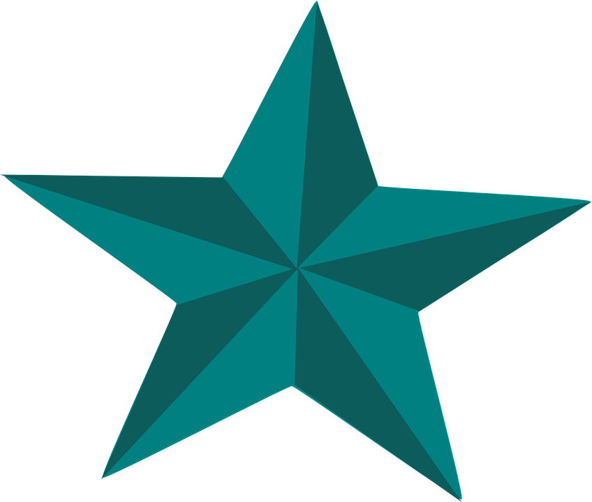 Estrella 3d Png - Estrellas 3d (848x720), Png Download