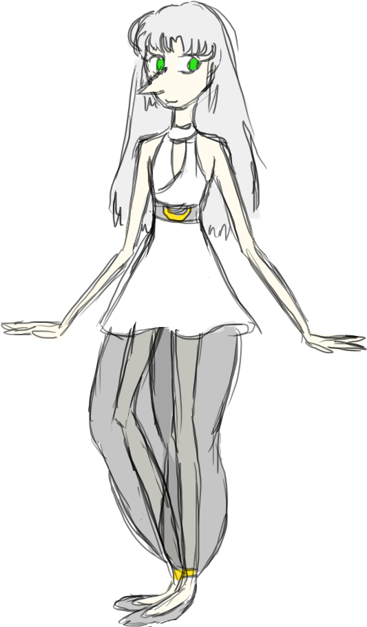 My Plans For Today Got Cancelled, So Here's An Artemis - Cartoon (800x1050), Png Download