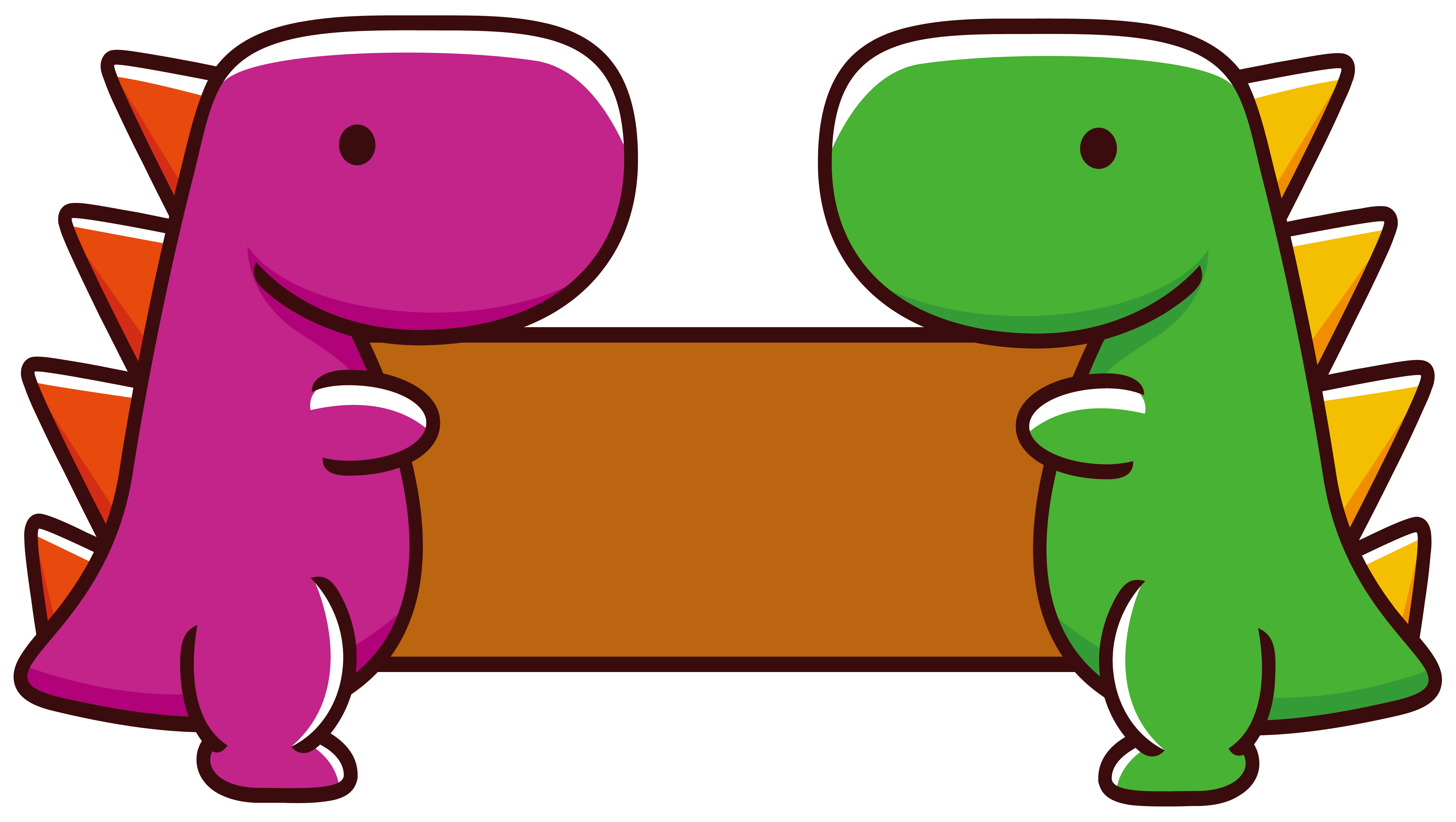 4394 X 2483 4 - Little Dinosaur Drawing (4394x2483), Png Download