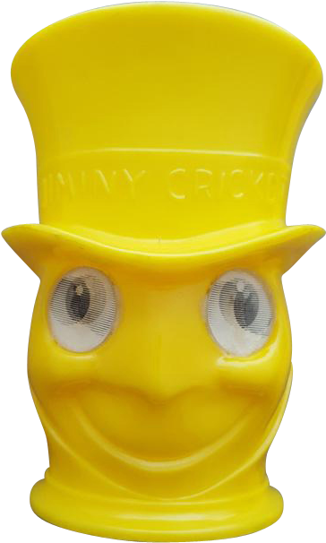 Jiminy Cricket Googly, Lenticular Eye Cup - Figurine (605x605), Png Download