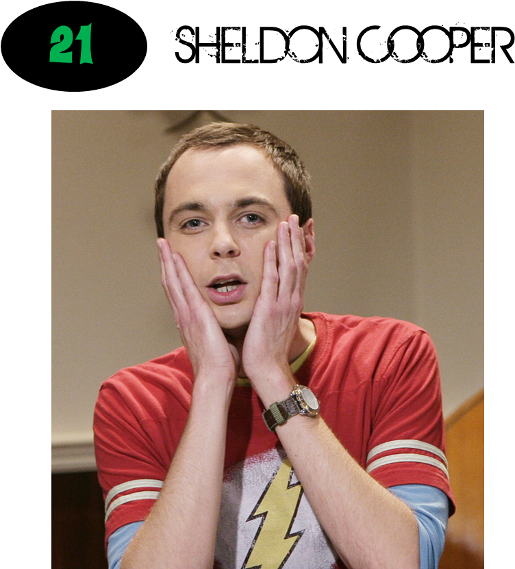 The Big Bang Theory - Sheldon Cooper (801x845), Png Download