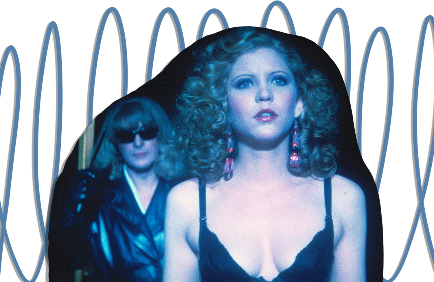 Graphic By Cody Corrall, - Nancy Allen Dressed To Kill (1500x976), Png Download