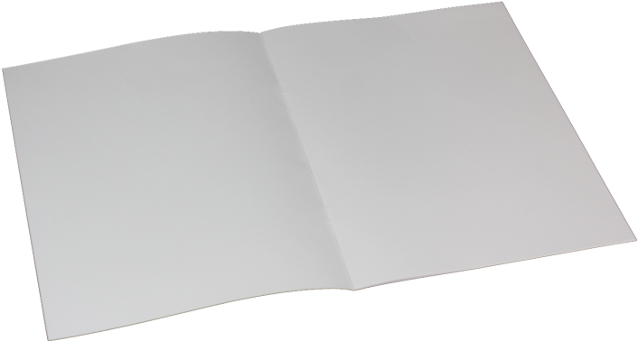 Bk700 Soft Cover Blank Book Open Book - Construction Paper (1000x667), Png Download