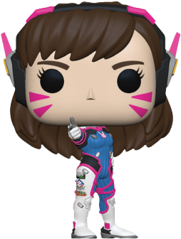 Funko Pop Overwatch S5 Dva - Overwatch Funko Pop Dva (709x709), Png Download