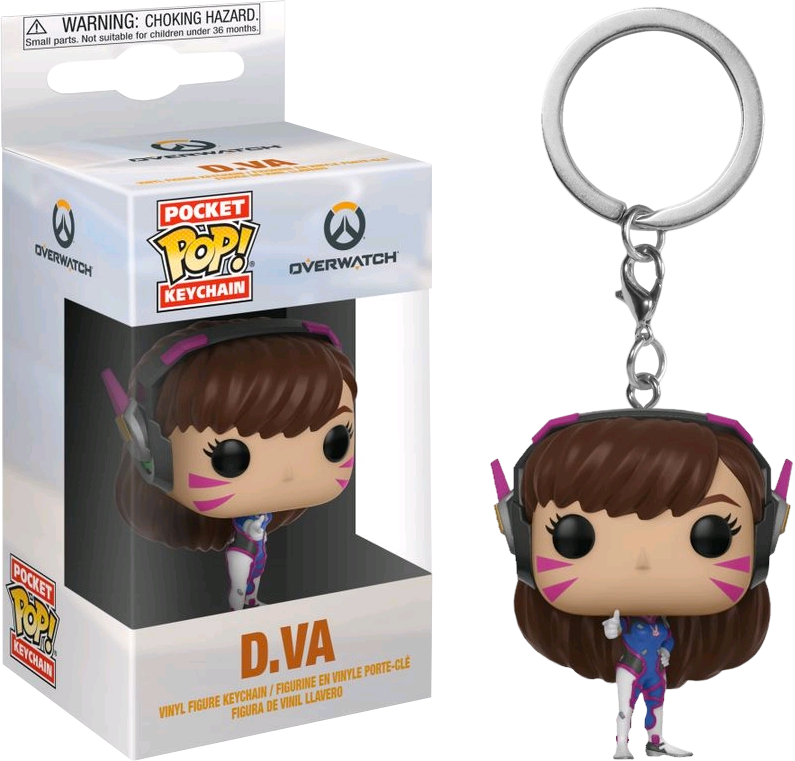 Va Funko Pocket Pop Vinyl Keychain - D Va Funko Pop (795x761), Png Download