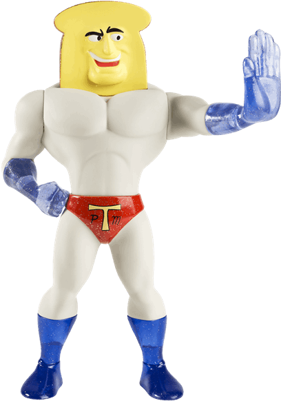 1 Of - Kidrobot Powdered Toast Man (600x600), Png Download