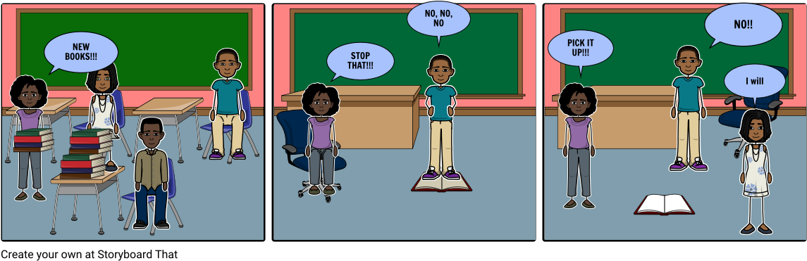 Reading - Cartoon (1164x385), Png Download