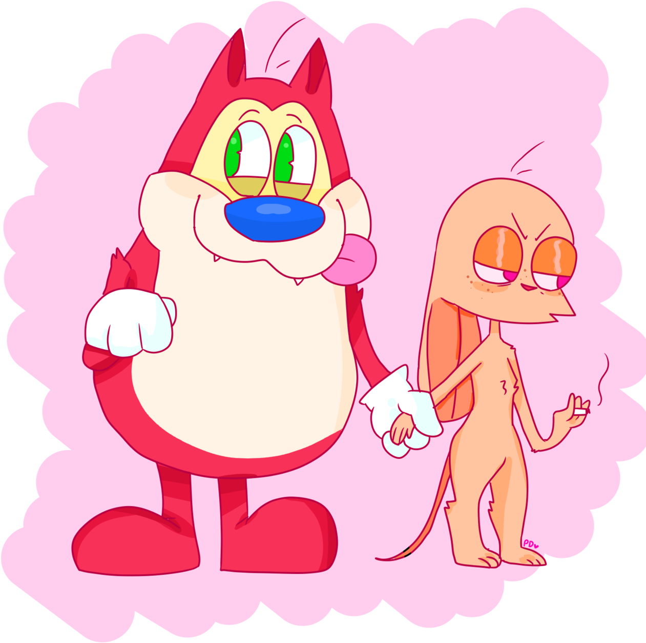 “i Checked And Yep They're Still - Cartoon (1280x1280), Png Download