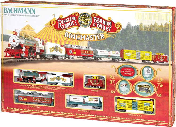 Barnum & Bailey™ Ringmaster 0 6 0 Steam Locomotive - Ringling Bros. And Barnum & Bailey Circus (800x800), Png Download