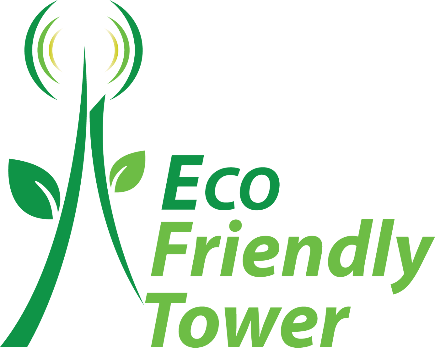 Eco Friendly Tower Has Set Up Telecom Infrastructure - Graphic Design (1416x1130), Png Download