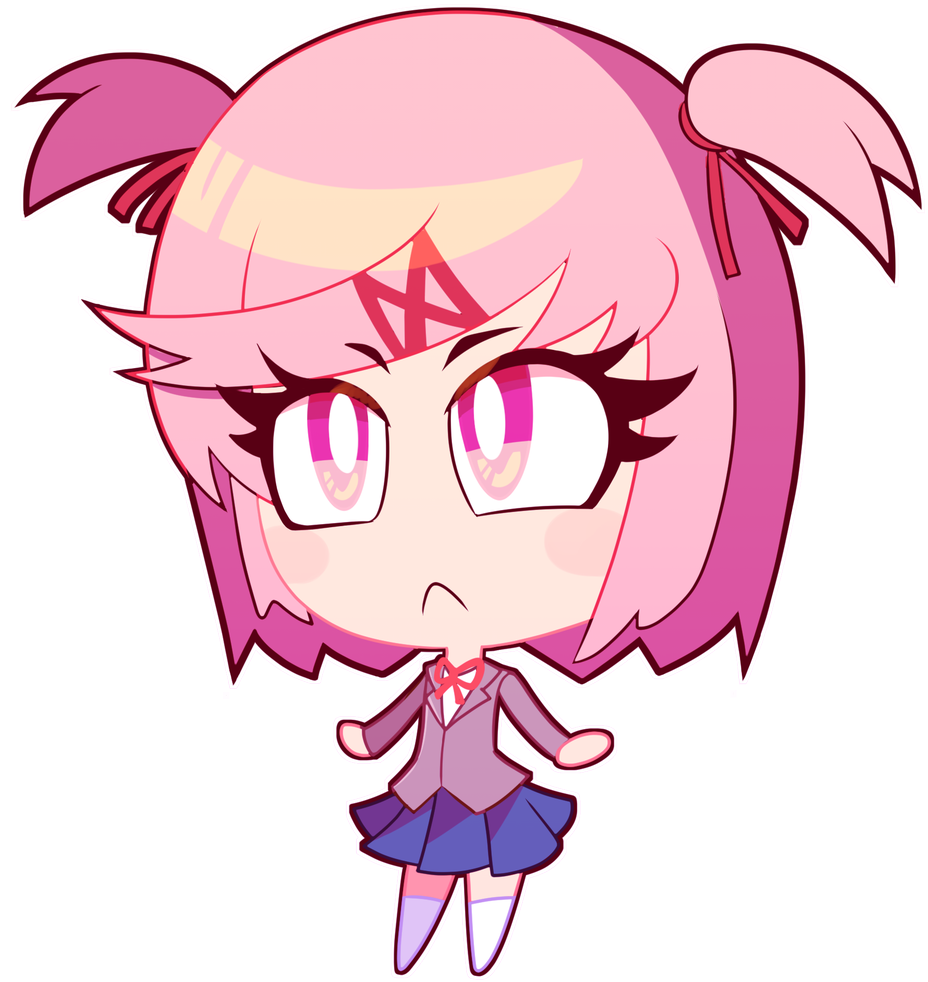 Quarium On Twitter - Doki Doki Literature Club! (991x1200), Png Download