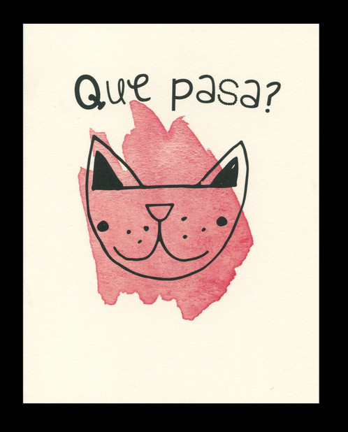 A2 Size Card On - Cartoon (498x618), Png Download