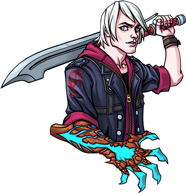 Devil May Cry - Devil May Cry Nero Drawing (800x800), Png Download