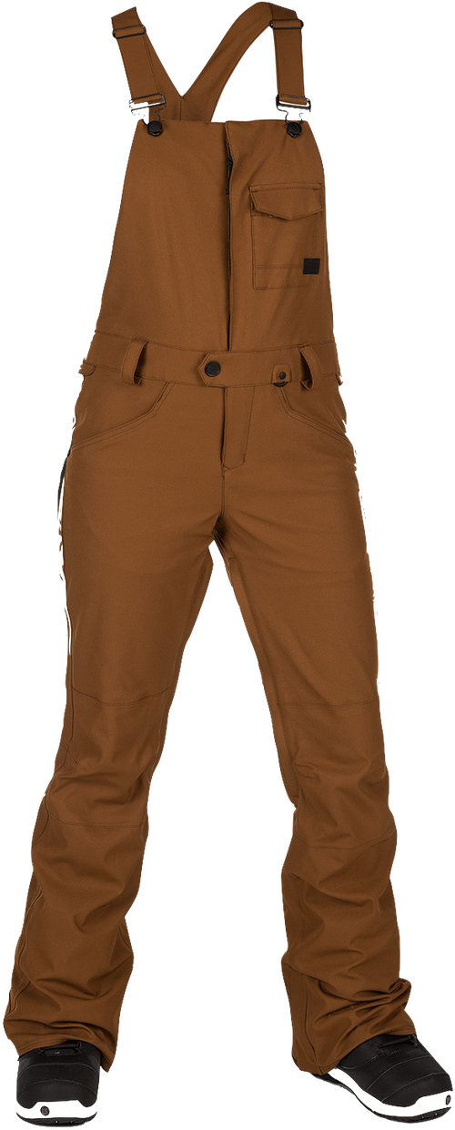 Volcom Women's Swift Bib Overall (514x1280), Png Download