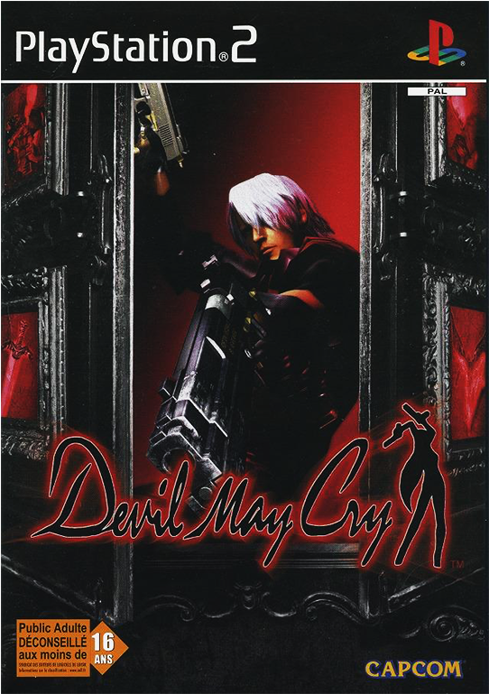 Devil May Cry 1 Play 2 Cover (768x768), Png Download