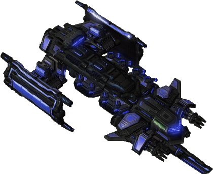 Hellcat Squadron Durandal Battleship (625x568), Png Download