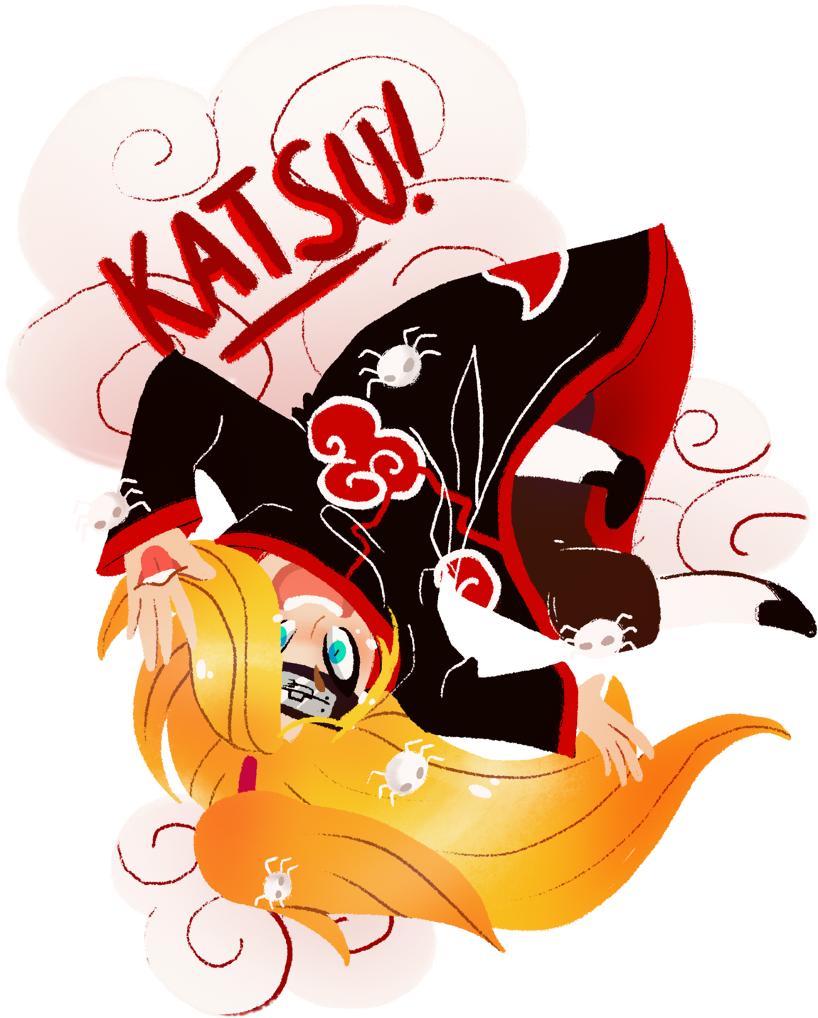 My Art For @ninjasgiveyouwings For @akatsuki Gift Exchange - Illustration (1280x1906), Png Download