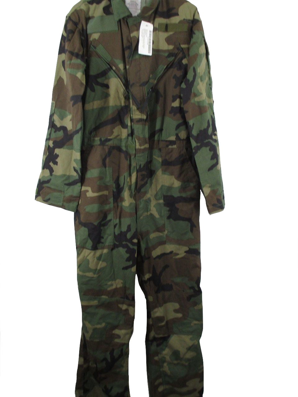 Coverall Mechanics Woodland Medium - Military Uniform (960x1280), Png Download
