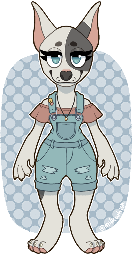 Overalls Dog - Macacão Infantil Feminino (483x898), Png Download