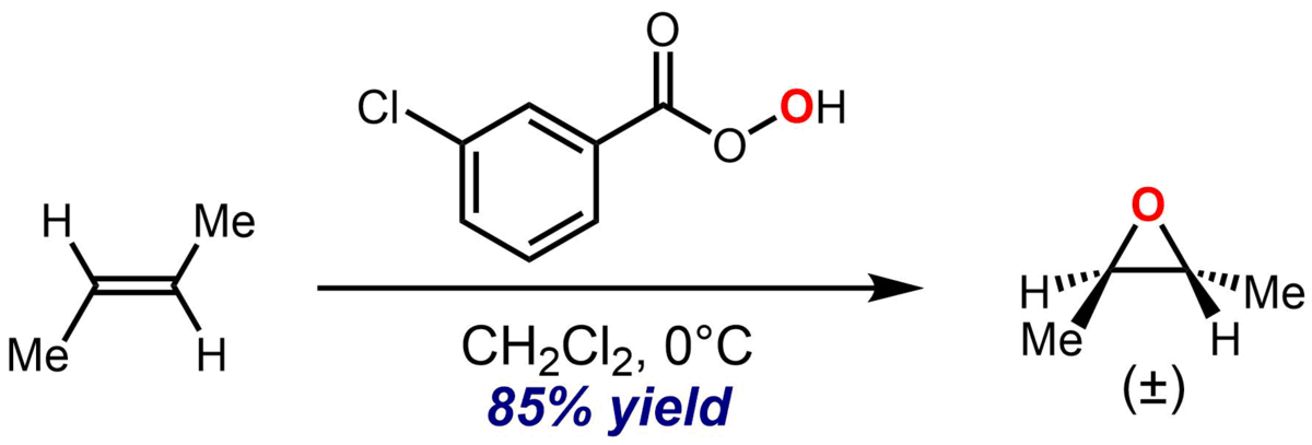 Prilezhaev Reaction - Diagram (1200x407), Png Download