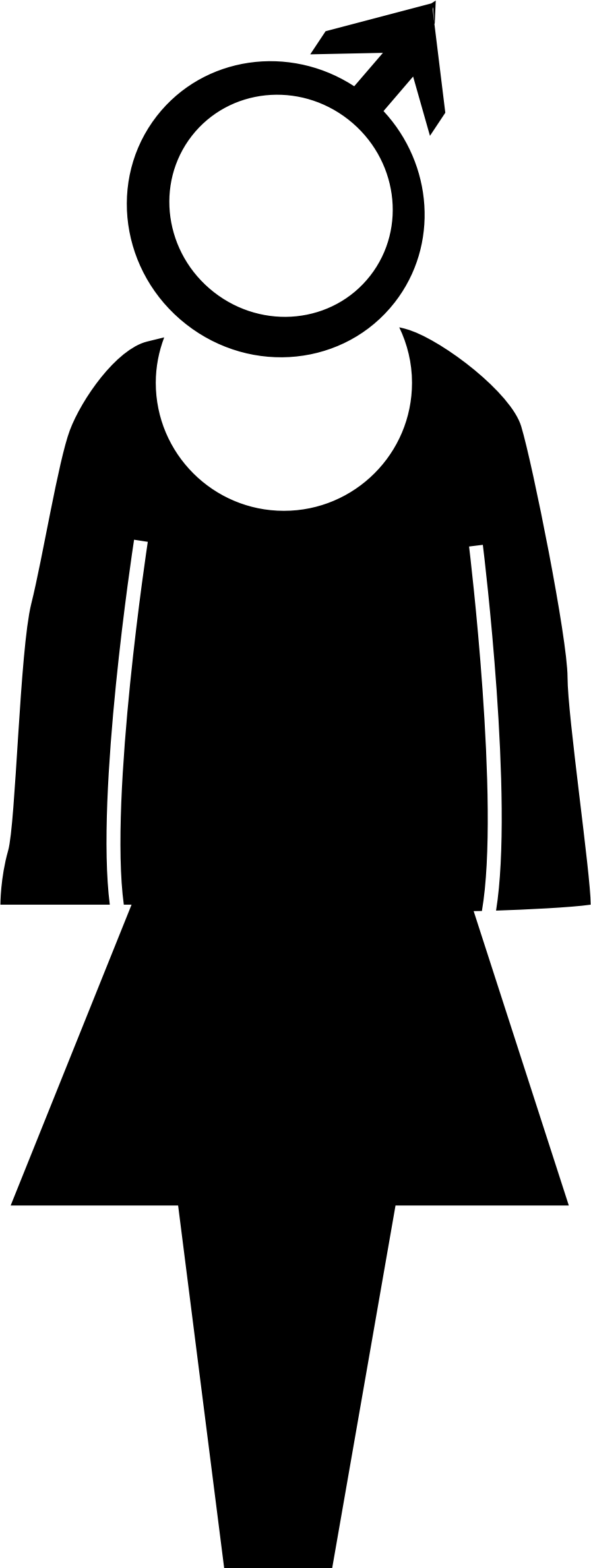 This Free Icons Png Design Of Trans Man (896x2378), Png Download
