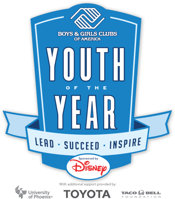 Follow Us - Boys And Girls Club Youth Of The Year (640x734), Png Download