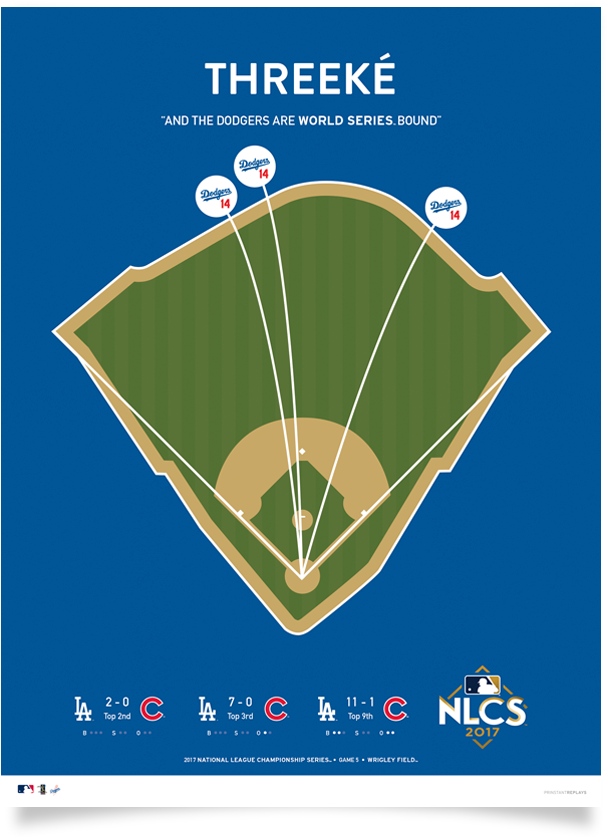 Dodgers Threeke Poster - Red October T Shirt Dodgers (639x848), Png Download