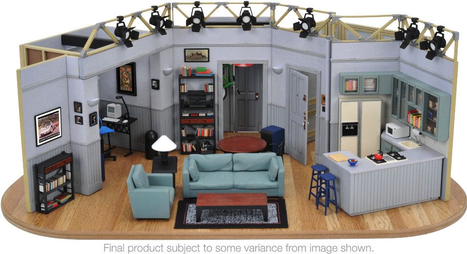 Now You Can Own A Tiny Replica Of Jerry's Apartment - Seinfeld Set Replica (958x584), Png Download