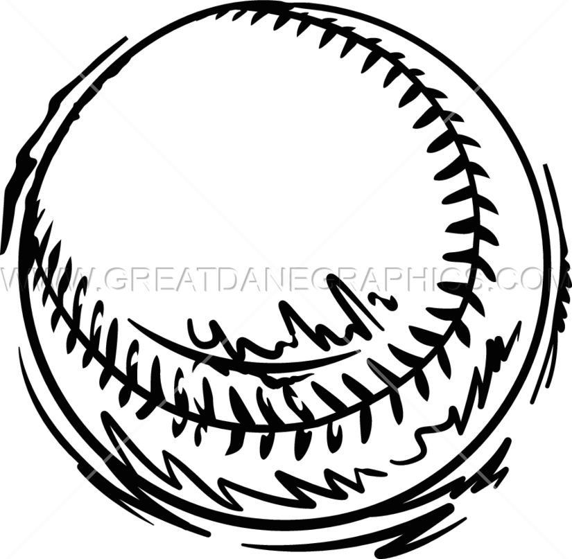 Cartoon Baseball Sketch Drawing Png Commercial for Kids