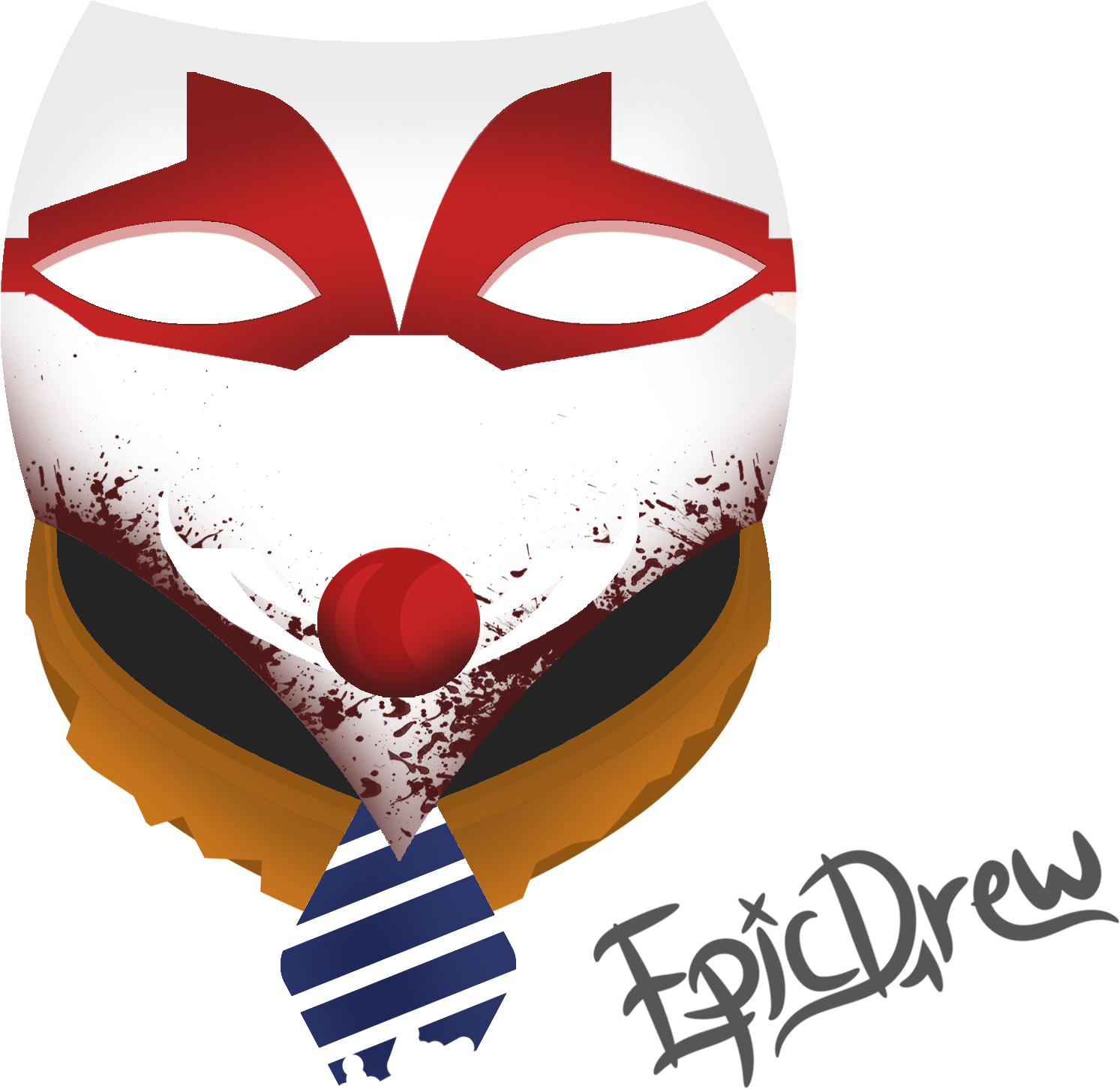 Clown - Mask - [image - Http - //i - Imgur - Com/ty2lwyh - Illustration (2000x1500), Png Download