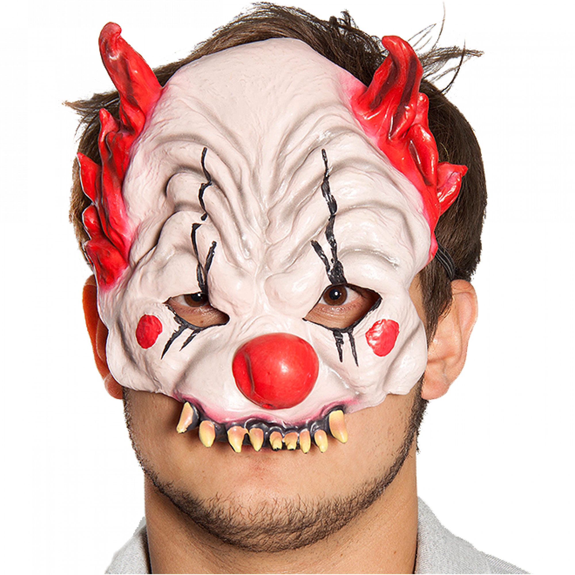 Evil Clown Mask - Clown (2000x2000), Png Download