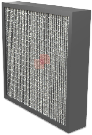 Metallic Flat Filter Cells Class G2 Coarse Dust Separation - G2 Filter (600x600), Png Download