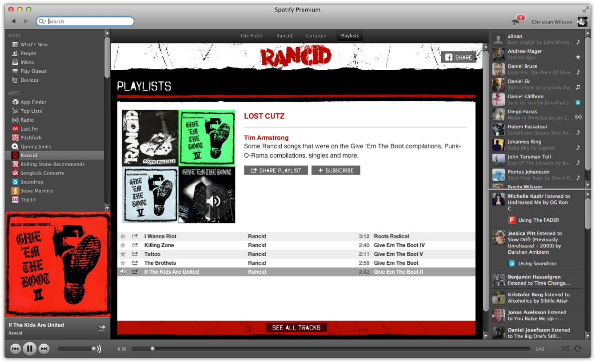 Quincy Jones, Tiësto, Rancid And Disturbed Unveil Artist - Operating System (1280x800), Png Download